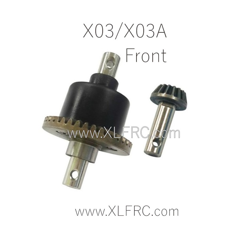 XLF X03 X03A RC Car Parts Front Differential Mechanism Components FY-CQ04