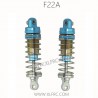 XLF F22A 1/10 Brushless RC Truck Parts Oil Shock F22-JZ