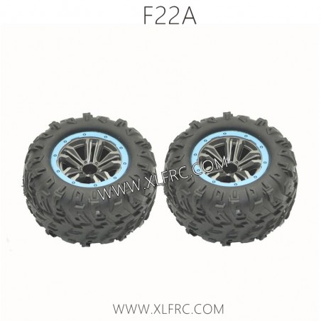 XLF F22A 1/10 Brushless RC Truck Parts Wheel Assembly F22-LZ01 XLF F22A 1/10 Brushless RC Truck Parts Wheel Assembly F22-LZ01