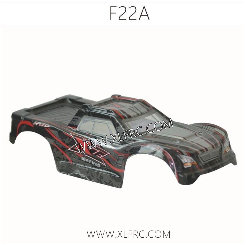 XLF F22A 1/10 Brushless RC Truck Parts Car Shell F22-CK01