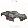 XLF F22A 1/10 Brushless RC Truck Parts Car Shell F22-CK01
