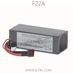 XLF F22A 1/10 RC Truck Parts 7.4V 5000mAh Battery F22-7450