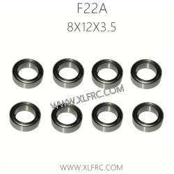 XLF F22A 1/10 RC Truck Parts 8X12X3.5 Bearing