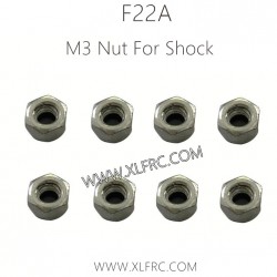 XLF F22A 1/10 RC Truck Parts M3 Nut For Shock