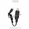 XLF F22A 1/10 RC Truck Parts USB Charger