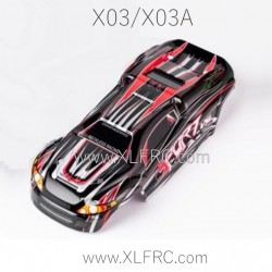 XLF X03 X03A RC Car Parts Car Body Shell