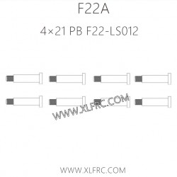 XLF F22A 1/10 RC Truck Parts Screw 4×21 PB F22-LS012