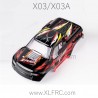 XLF X03 RC Car Parts Car Body Shell