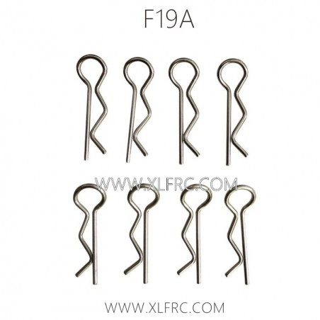 XLF F19A Parts R-Shape Pins, XLF 1/10 RC Car Parts XLF F19A Parts R-Shape Pins, XLF 1/10 RC Car Parts