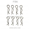 XLF F19A Parts R-Shape Pins, XLF 1/10 RC Car Parts