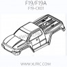 XLF F19A F19 Parts F19-CK01 Car Shell, XLF 1/10 RC Car Parts