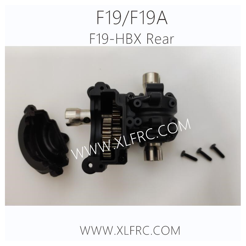 XLF F19A F19 1/10 RC Car Parts Rear Gearbox Kit
