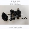 XLF F19A F19 1/10 RC Car Parts Rear Gearbox Kit