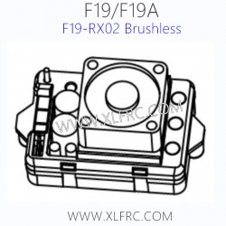 XLF F19A F19 1/10 RC Car Parts F19-RX02 45A Brushless ESC