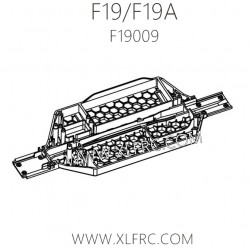XLF F19A F19 1/10 RC Car Parts F19009 Vehicle Bottom