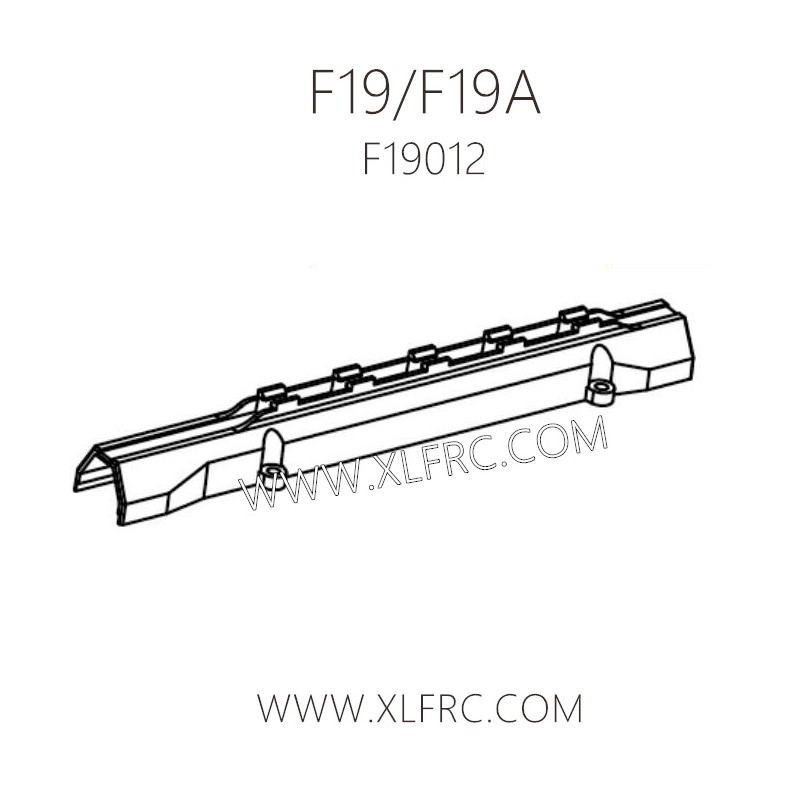 XLF F19A F19 1/10 RC Car Parts F19012 Dust Cover