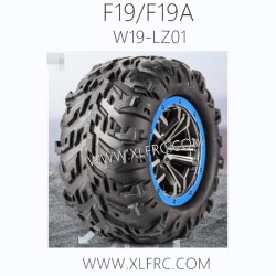XLF F19A F19 1/10 RC Car Parts W19-LZ01 Wheels