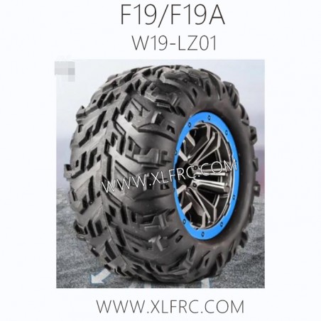 XLF F19A F19 1/10 RC Car Parts W19-LZ01 Wheels XLF F19A F19 1/10 RC Car Parts W19-LZ01 Wheels