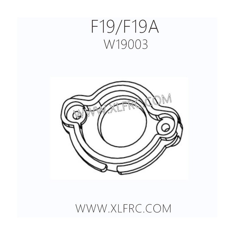 XLF F19A F19 1/10 RC Car Parts W19003 Motor Mount
