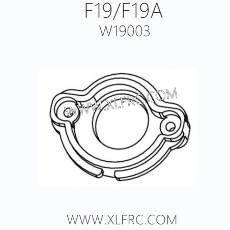 XLF F19A F19 1/10 RC Car Parts W19003 Motor Mount XLF F19A F19 1/10 RC Car Parts W19003 Motor Mount