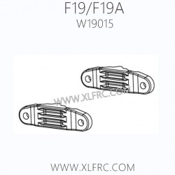 XLF F19A F19 1/10 RC Car Parts W19015 Front Rocker Arm Bracing Sheet