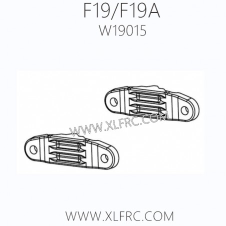 XLF F19A F19 1/10 RC Car Parts W19015 Front Rocker Arm Bracing Sheet XLF F19A F19 1/10 RC Car Parts W19015 Front Rocker Arm Bracing Sheet